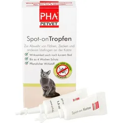PHA Spot-on Tropfen f.Katzen 2X1.5 ml