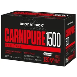 Body Attack - CARNIPURE 1500 - 120 Kapseln