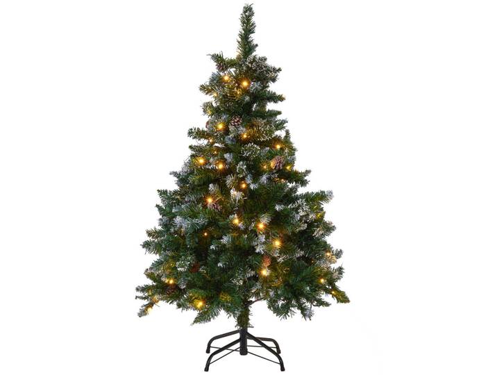 Beliani Weihnachtsbaum 120 cm Grün Palomar, Kunststoff, 120 cm, Dekoration, Weihnachtsdekoration, Christbäume & Zubehör