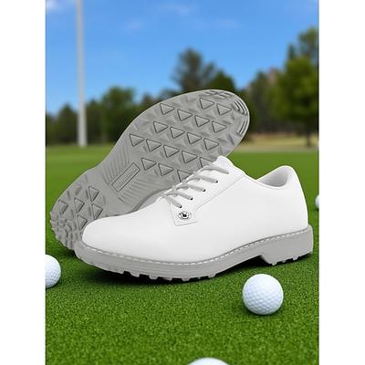 Damen-Golfschuhe in Kontrastfarben – funktionales und stylisches Design für Golferinnen, das Traktion und Komfort auf dem Golfplatz bietet