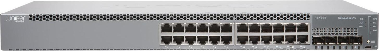 Juniper Networks EX2300 Managed L2/L3 Gigabit Ethernet Switch, 1U Rackmount