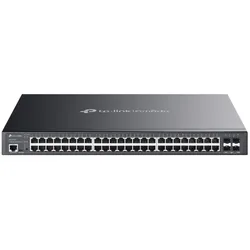 TP-LINK SG3400 Omada Rackmount Gigabit Managed Switch, 48x RJ-45, 4x SFP+, 750W PoE++