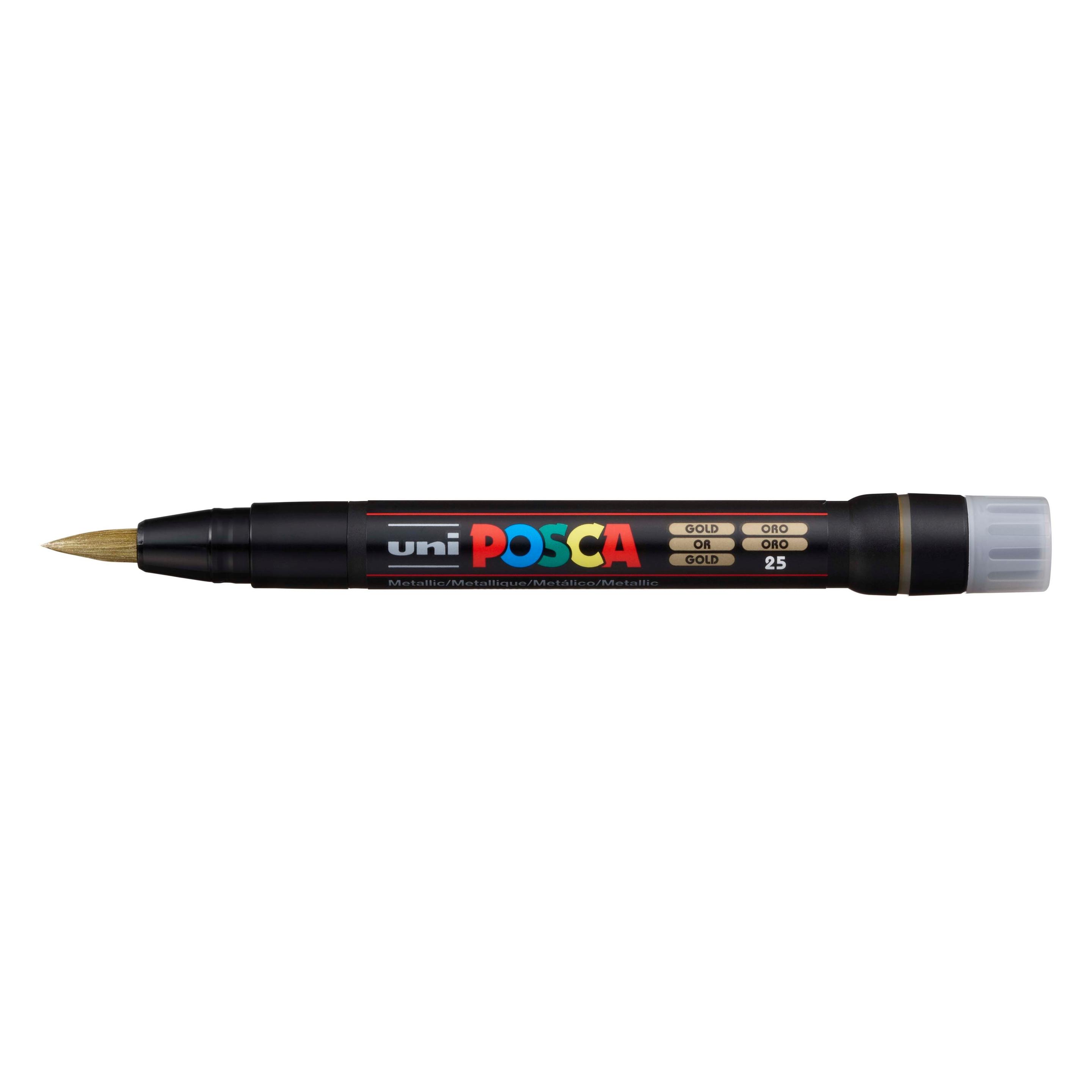 Posca Brush Tip PCF-350 (1x) (PCF350 GOLD)