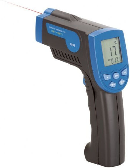 Fervi T068 Misuratore di temperatura ad infrarossi con puntatore laser