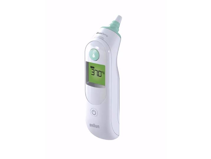 Braun ThermoS.6 IRT 6515 Fieberthermometer – Fiebermesser/Fieberthermometer – weiss