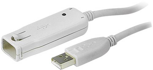 ATEN USB-Kabel USB 2.0 USB-A Stecker, USB-A Buchse 12.00m Grau UE2120