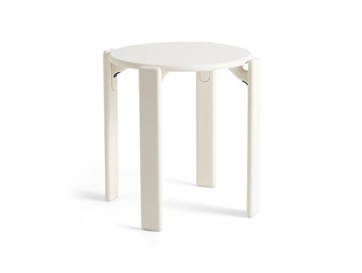 HAY Rey runder Hocker Ø46,5x46 cm Cream white