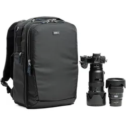 Think Tank Airport Essentials Rucksack – 26 l – Schwarz – Handgepäck für Kameraausrüstung (Fotorucksack, 26 l), Kameratasche, Schwarz