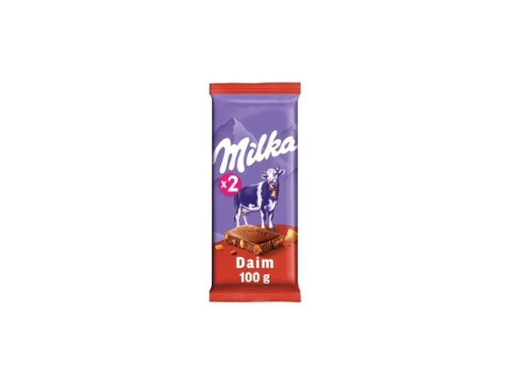 Milka tablette I737 Lait Daim 2-en-100g