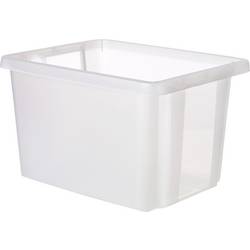 Curver 225497 Drehstapelbehälter ESSENTIALS Drehstapelbox 26L, transparent stapelbar Transparent 1 St.