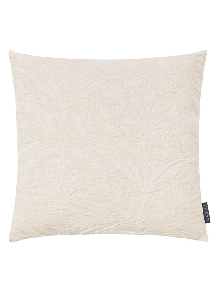 Magma Heimtex Kissenhülle "Levelin" in Creme - (L)50 x (B)50 cm - onesize