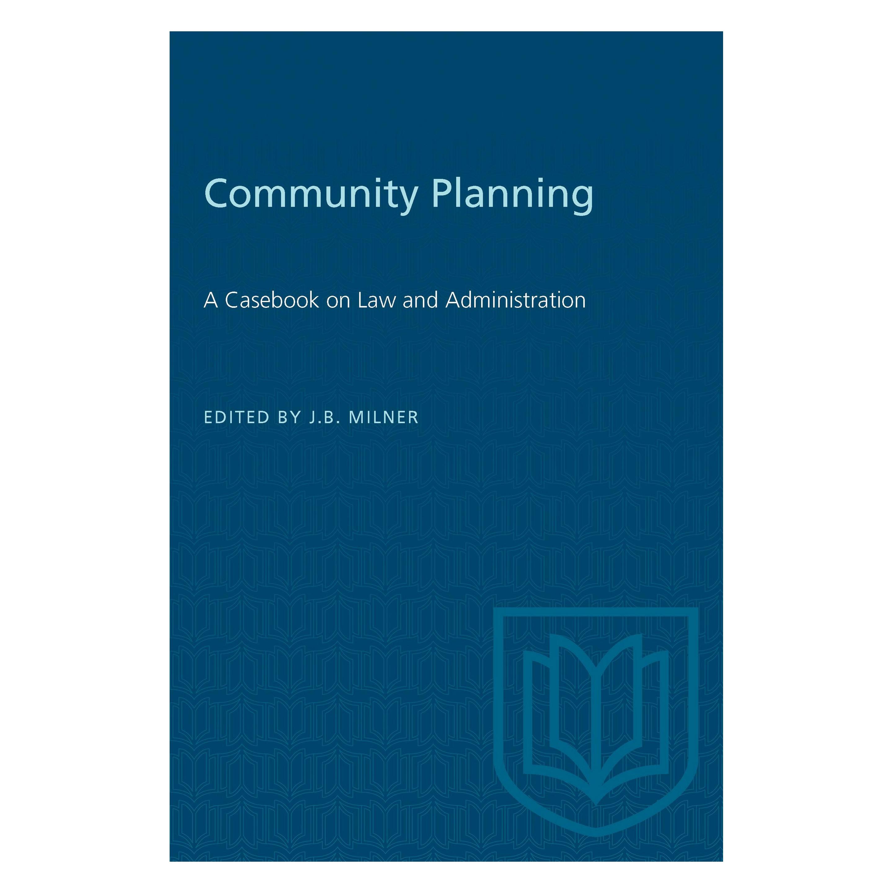 University Of Toronto Community Planning (Englisch, J.B. Milner) (9781487578862)