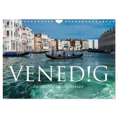 Venedig – Zauber der Lagunenstadt (Wandkalender 2027 DIN A4 quer), CALVENDO Monatskalender