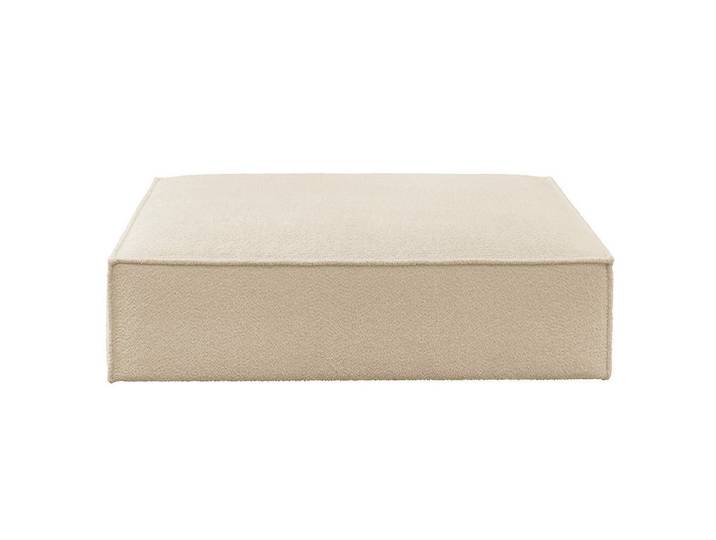 KAWOLA Hocker CARMO, Hockerbank Stoff verschiedene Farben 145x100 cm