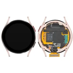 Samsung Display Unit fur Galaxy Watch FE, BT Version, Pink Gold, Smartwatch Zubehör, Pink