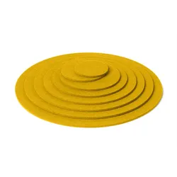 Filz-Untersetzer rund Ø 35cm schoko 27