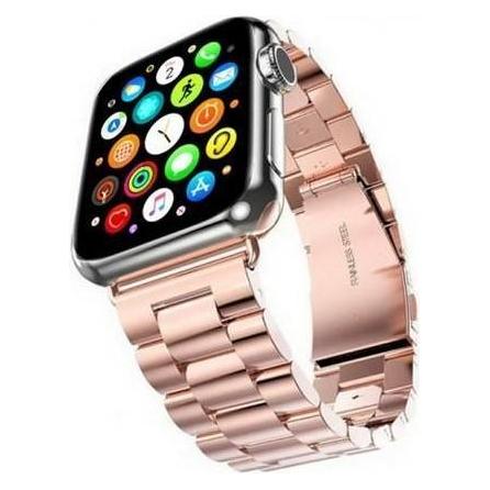 Mercury pasek Metal Apple Watch 384041 mm rozowo zlotypink gold (38 mm, 40 mm, 41 mm, Stainless Steel) (8809724801373)