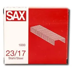 sax design Heftklammern 13 mm 23/17