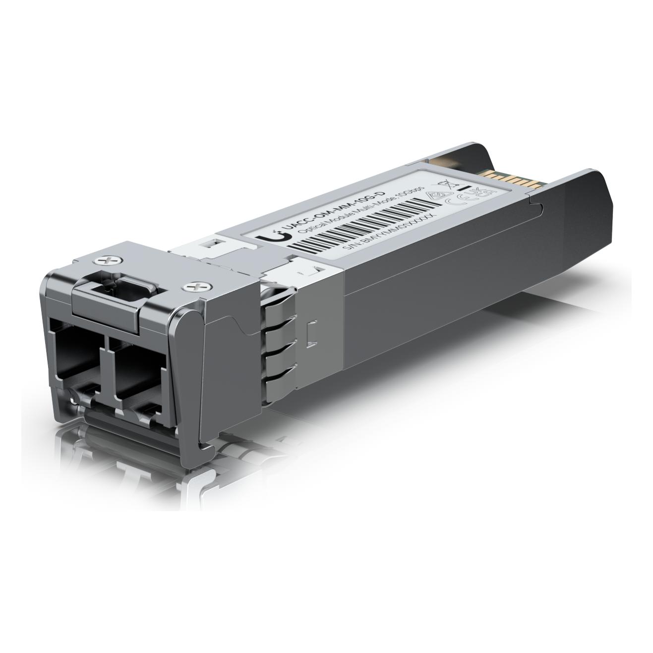Ubiquiti 10G Multi-Mode Optical Module . SFP+ . 10/1GbE . Single Pack . UACC-OM-MM-10G-D (UACC-OM-MM-10G-D)