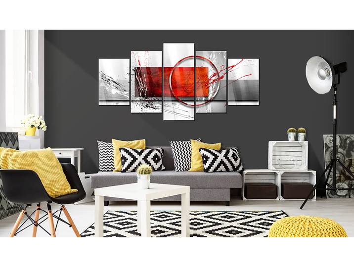 Tableau déco plexiglas Wintry Expression Tableau déco plexiglas Rouge 100 x 50cm