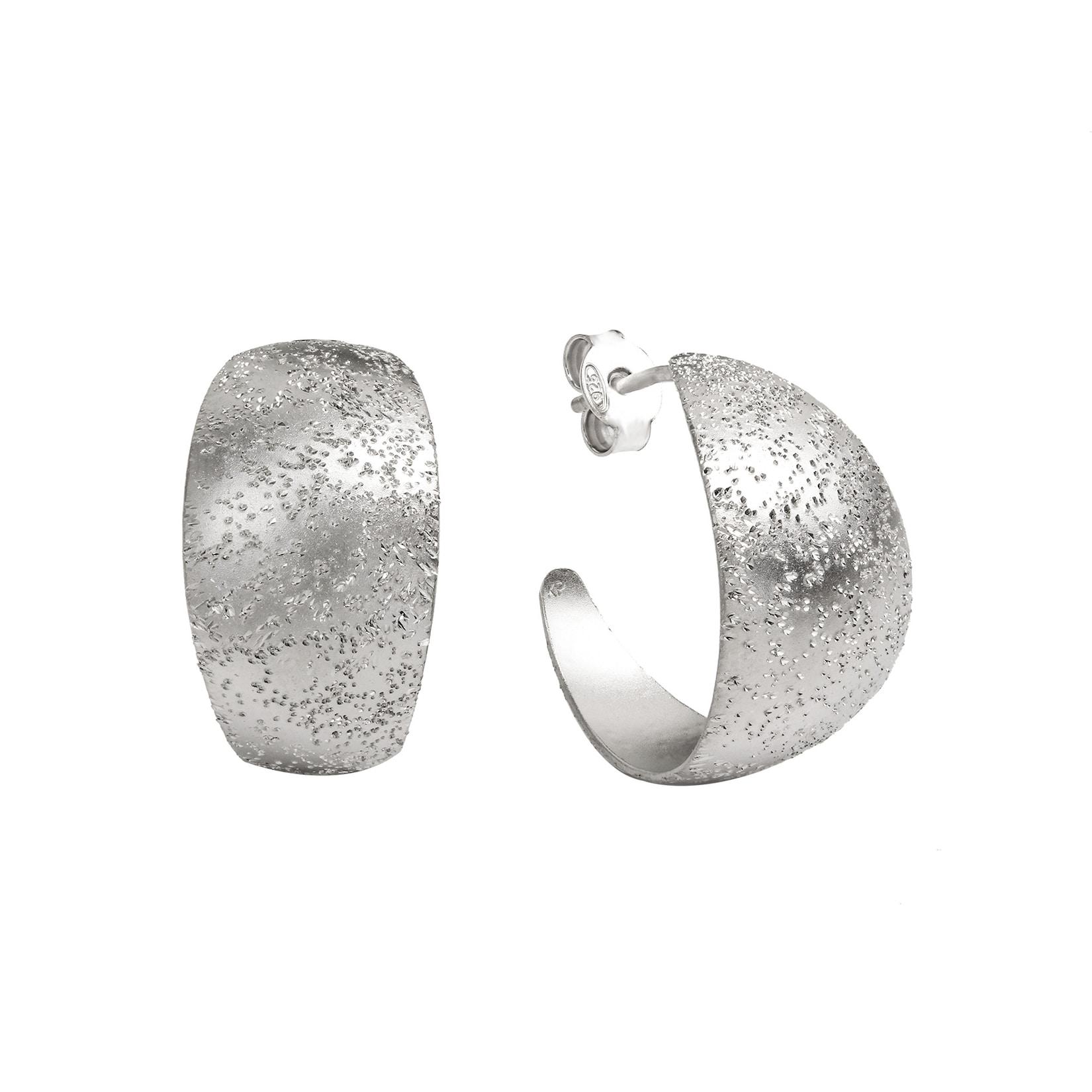 Celesta Silber Ohrring 925 Silber diamantiert