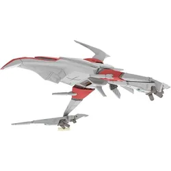 Plum Dariusburst CS Core Plastic Kit 1/144 Legend Silver Hawk 3F-1B Space Fighter 14 cm