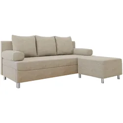 SCHLAFSOFA Dover mit Polsterhocker