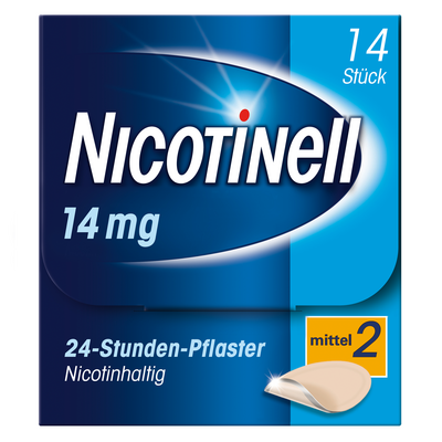 Cooper Consumer Health Deutschland GmbH NICOTINELL 14 mg/24-Stunden-Pflaster 35mg 14 St 03764548