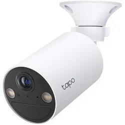 TP-Link Smart Wire-Free Security Camera (2304 x 1296 Pixels), Netzwerkkamera, Weiss