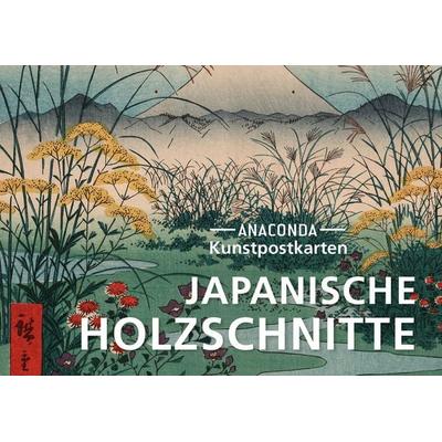 Postkarten-Set Japanische Holzschnitte, Taschenbuch von , Anaconda, 978-3-7306-1640-6