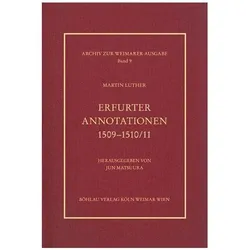 ErfurterAnnotationen15091510/11, Fachbücher von Jun Matsuura, Martin Luther