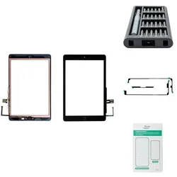 Kaputt.de iPad 6 (9,7 Zoll 2018) Touchscreen schwarz - Premium-Set (Display), Mobilgerät Ersatzteile, Schwarz
