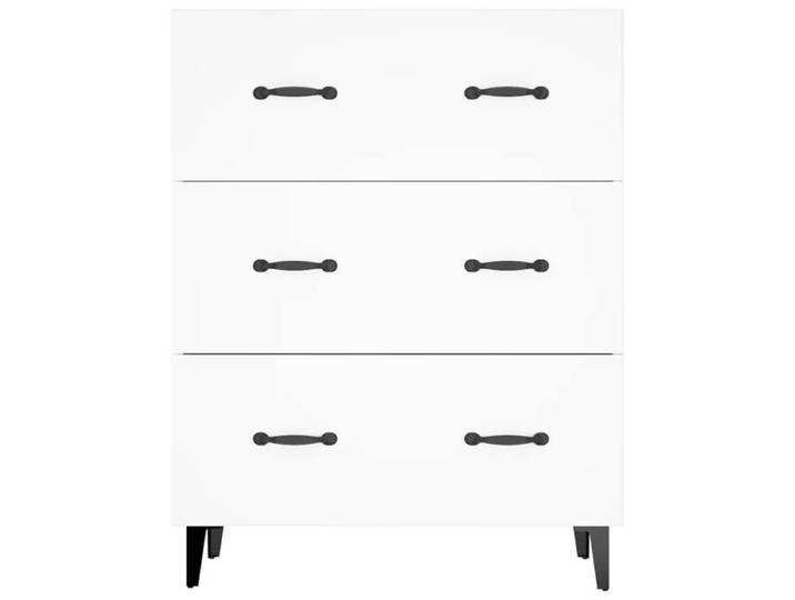 Maison Soldes Buffet bas/vitrine - Cabinet/Armoire Placard blanc 69 5x34x90cm bois d'ingénierie Moderne705818