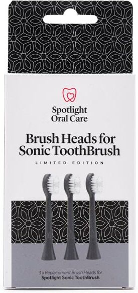 Care+ Spotlight Oral Care Sonic Head Replacements -Graphite Grey