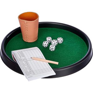 Piatnik Würfelspiel 296659, Pokergarnitur, ab 8 Jahre, 2-8 Spieler