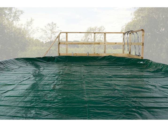 Weka Gewebeverstärkte Pool-Abdeckplane 7.2 × 4.9 m