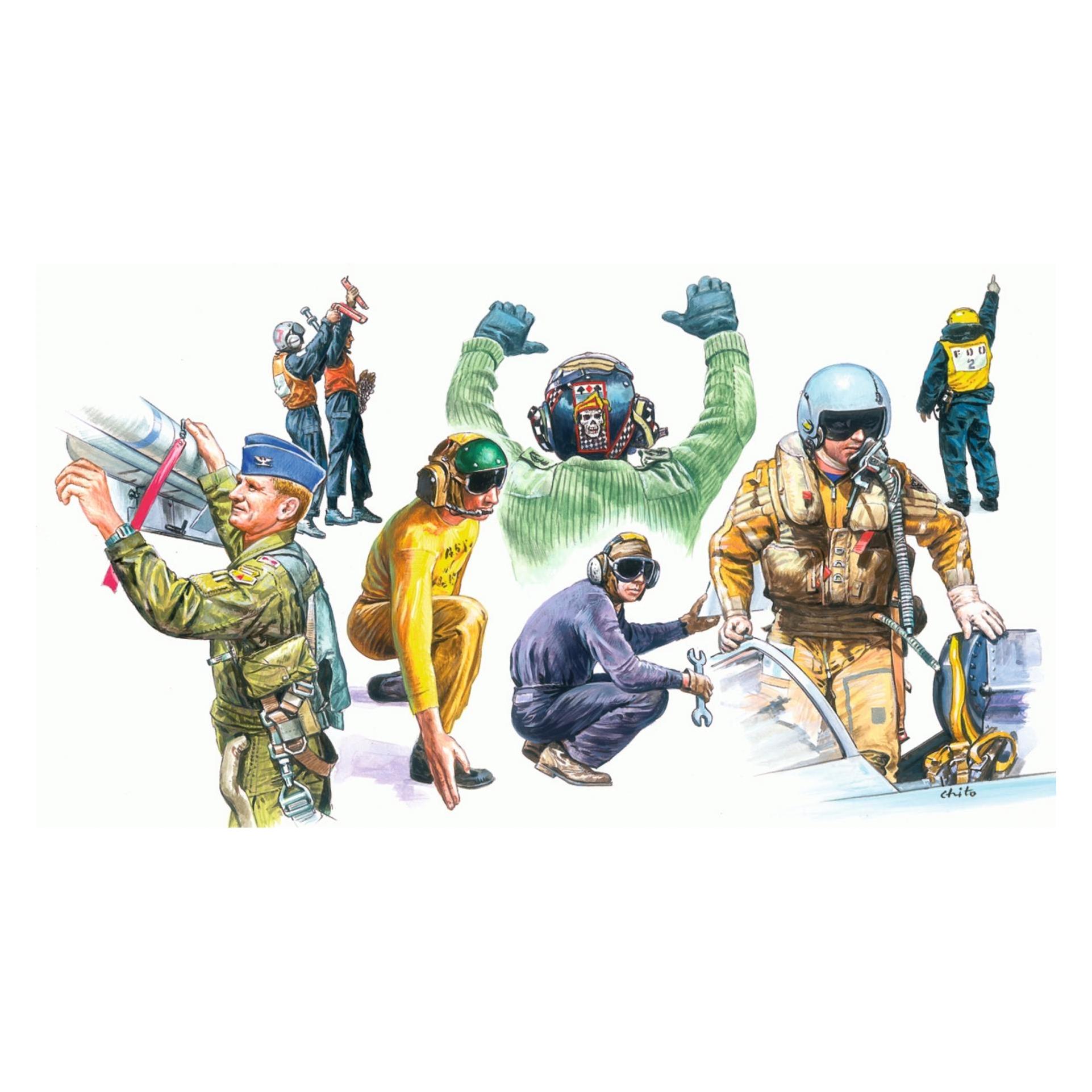 Other 1:72 NATO Piloten und Bodenpersonal (510101246)