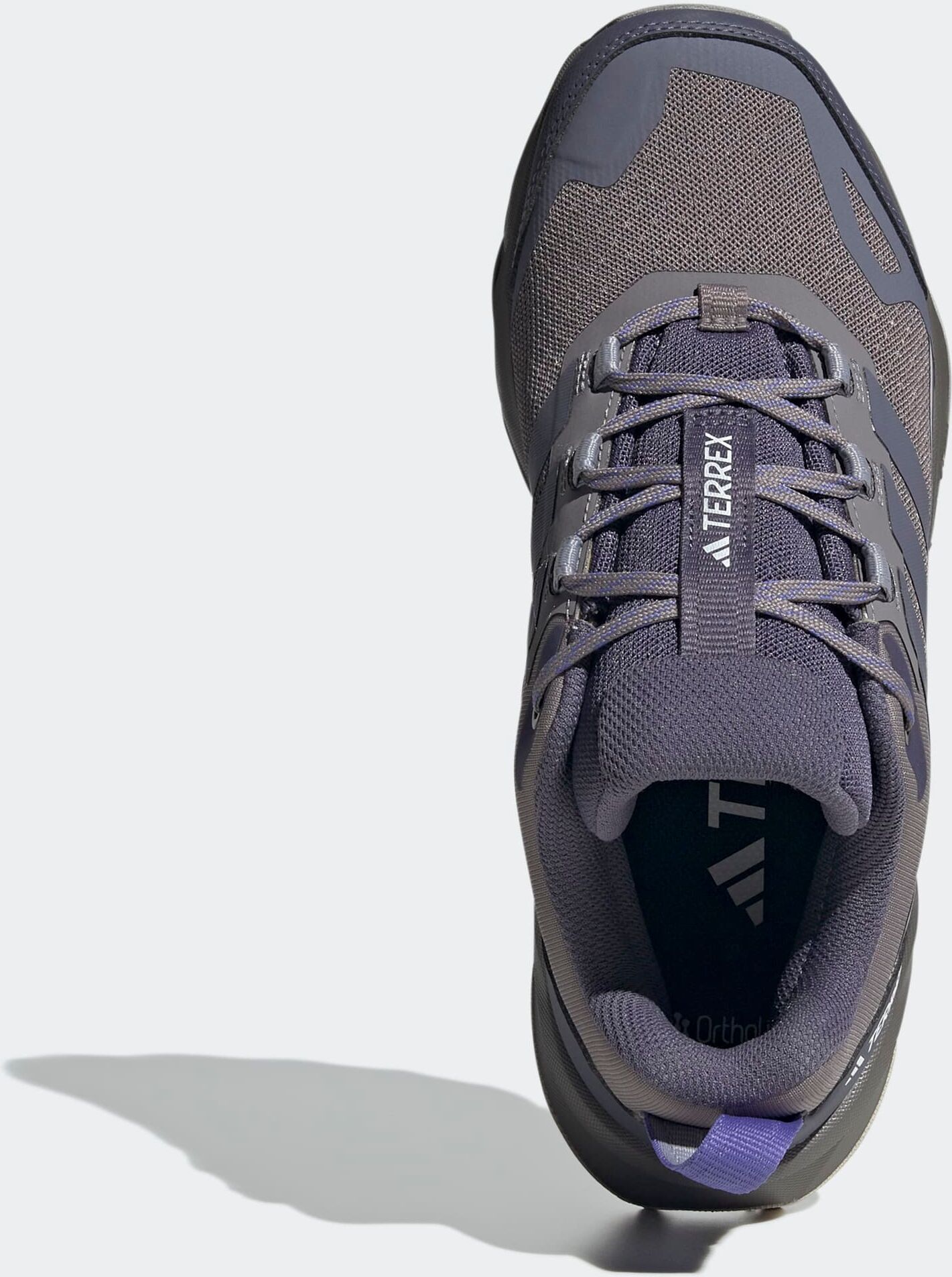 Wanderschuh ADIDAS TERREX "SKYCHASER AX5", Damen, Gr. 40,5, beige (taupe oxide, preloved violet, glory grau), Synthetik, Textil, Schuhe Wanderschuh, Outdoor-Schuh, Multifunktionsschuh taupe oxide, preloved violet, glory grau 40,5