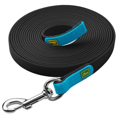 Hunter - Suchleine Convenience - Hundeleine Gr 1,5 cm x 12 m schwarz