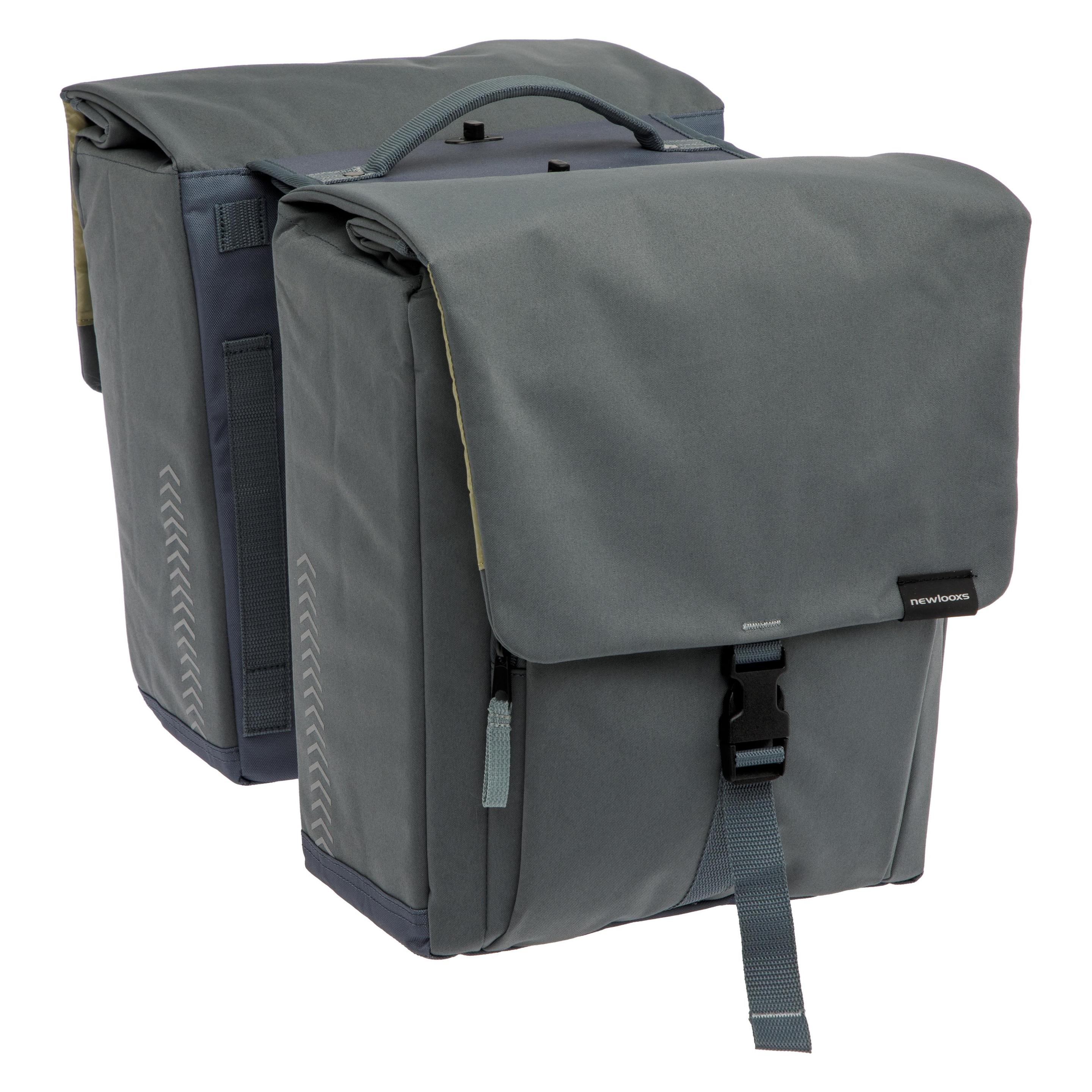 New Looxs Tulum Double Detachable - Dubbele Fietstas - 100% Gerecycled Polyester - (32 l, Gepäckträgertasche) (537088)