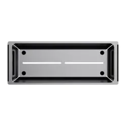 Funktionsschale (629051SH) Edelstahl metallisch SCHOCK Resteschale aus Edelstahl