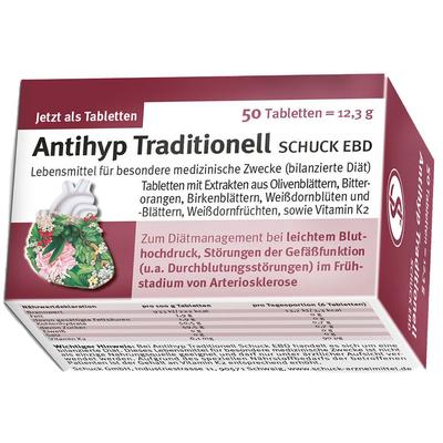 Antihyp Traditionell Schuck ebd Tabletten 50 St