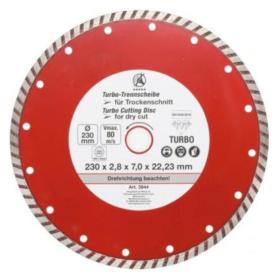 BGS Turbo-Trennscheibe Ø 230 mm (3944)