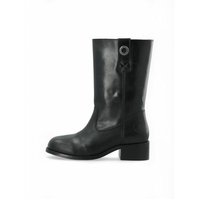 Stiefel CA'SHOTT "Ca'Shott Boots CASVILMA", Damen, Gr. 39, Normalschaft, schwarz, Obermaterial: 100% Leder, Schuhe Stiefel