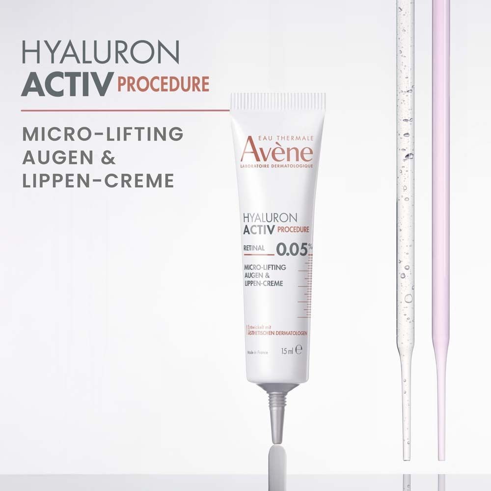 Avene Hyaluron Activ Procedure Augen-Lippen Creme 15 ml Augencreme