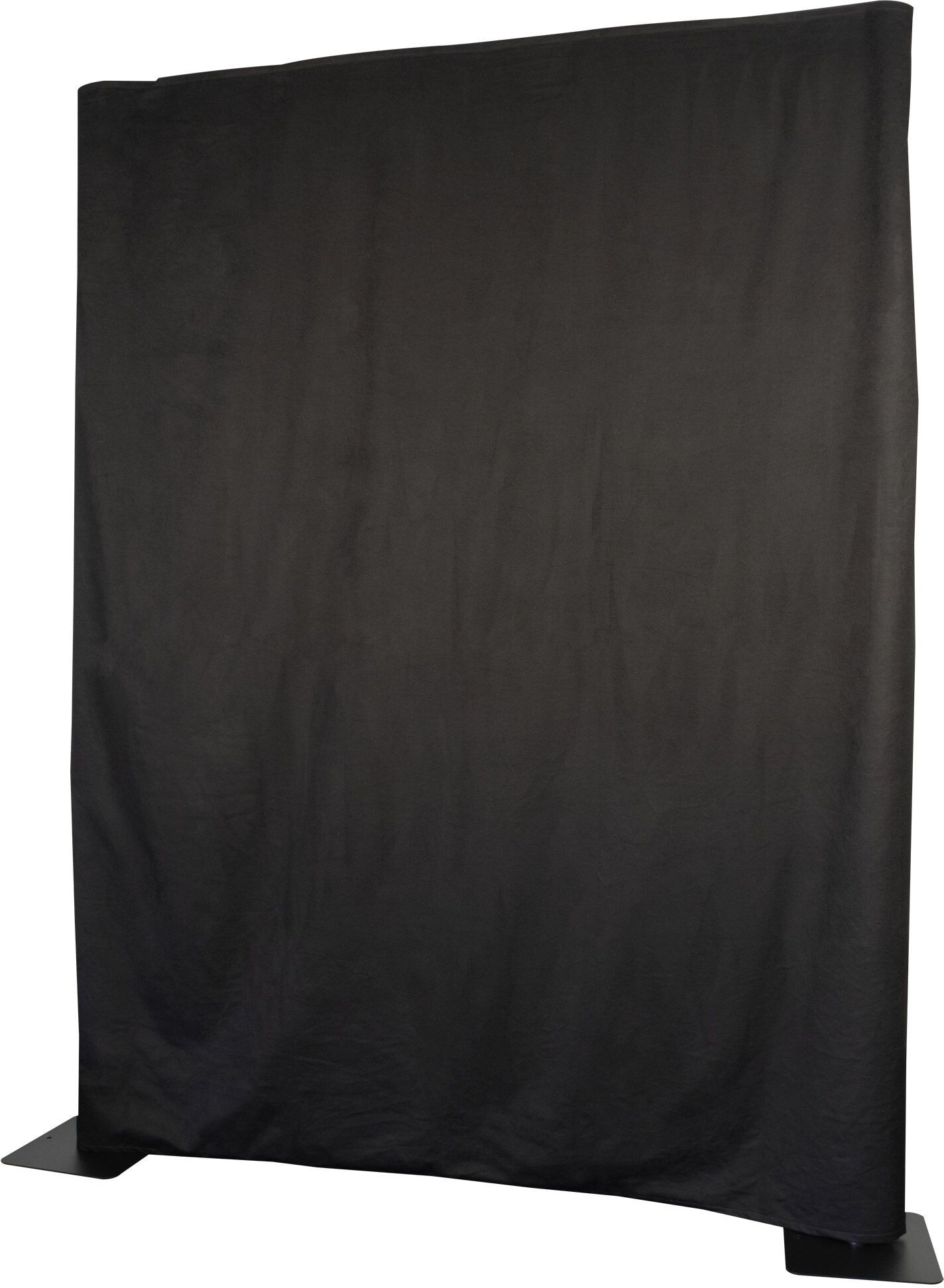 Wentex P&d Vorhang Molton 300 G/m² Schwarz - 300 X 250 Cm (B X H) - Ungefalten