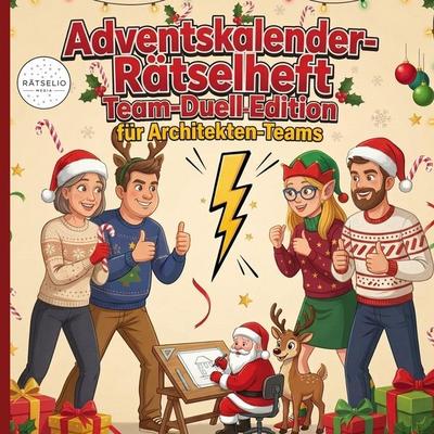 Adventskalender-Rätselheft, Taschenbuch von Rätselio Media, Rätselio Media, 978-3-693-44099-5