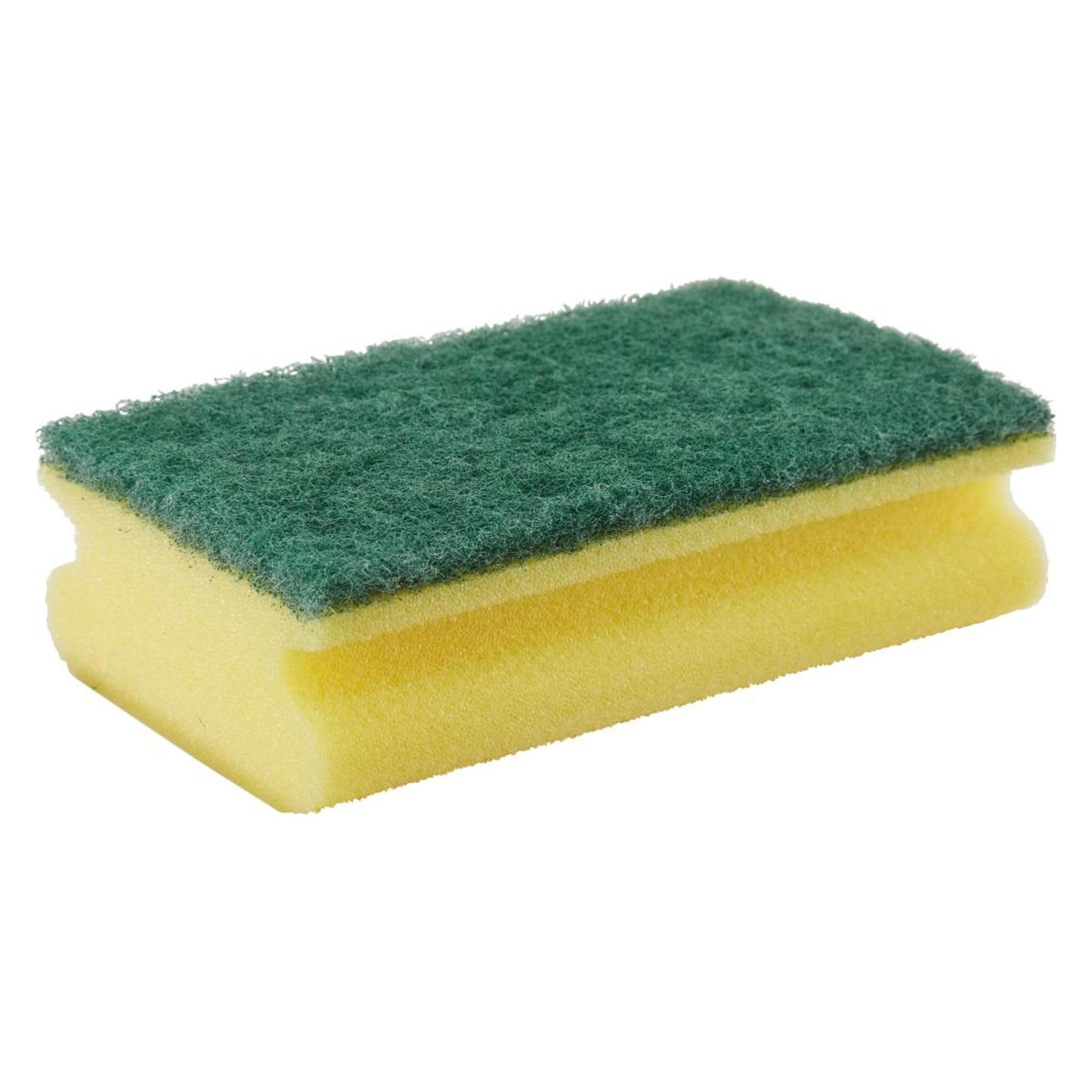 Scheuerschwamm gelb 9x7x4,5cm (1 Stk.) (4053569790833)