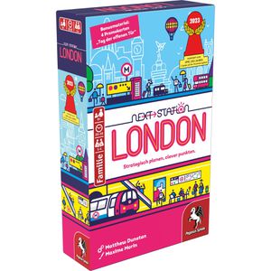Pegasus-Spiele Kartenspiel 57140G, Next Station London, ab 8 Jahre, 1-4 Spieler