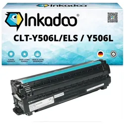 Inkadoo, Toner, Toner kompatibel zu Samsung CLT-K506L/ELS / K506L Toner, schwarz Schwarz (BK)